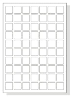 Spine Labels - 25mm x 25mm