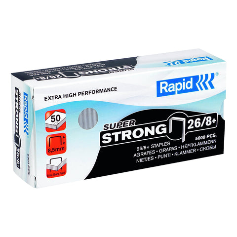 Rapid 26/8 Staples (5000)