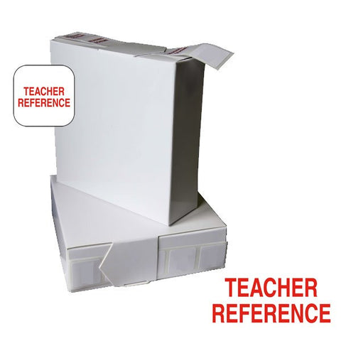 Teacher Reference Label