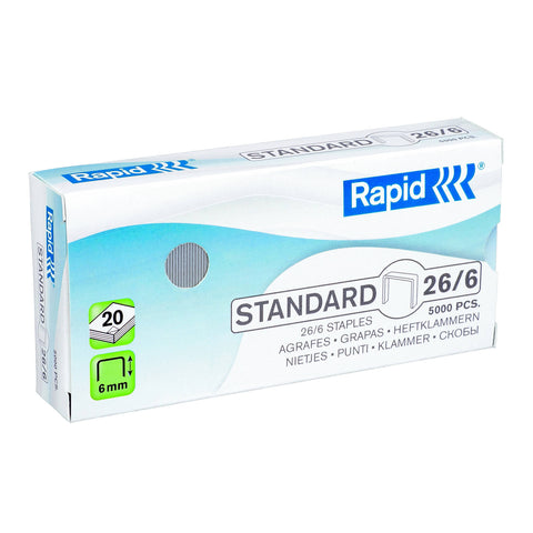 Rapid 26/6 Staples (5000)