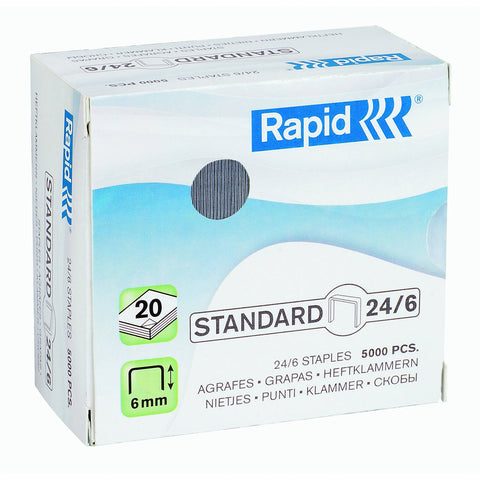 Rapid 24/6 Staples (5000)