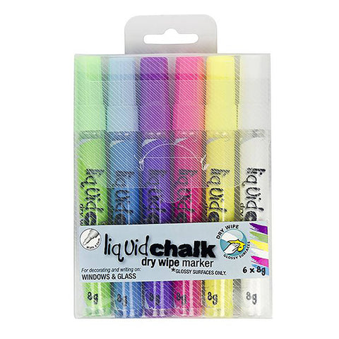 Texta Liquid Chalk Marker Bullet Dry Wipe